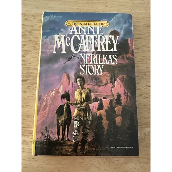 Anne McCaffrey, 2 BKS Moreta DragonLady of Pern & Nerilka's Story HC/BC/DJ/1stEd - Picture 12 of 16